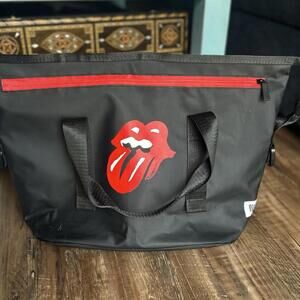 ROLLING STONES Cooler from No Filter Tour VIP 2019 Black Tote No Shoulder Strap